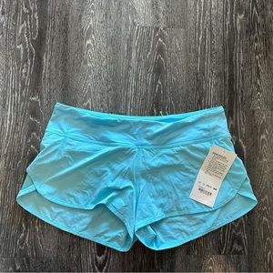 NWT lululemon seawheeze speed shorts